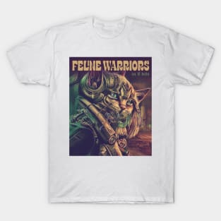 Feline Warriors in 8 bits T-Shirt